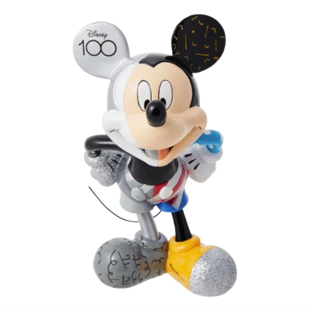 NWT MICKEY Mouse 100 YEARS OF WONDER Disney by Britto Figurine Enesco RARE
